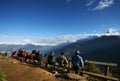 Poon Hill,Hiking annapurna,nepal Royalty Free Stock Photo