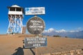 Poon Hill view point in Ghorepani, Nepal Royalty Free Stock Photo