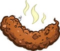 Poop Turd Cartoon Illustration