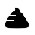 Poop vector icon