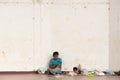 Poor Brazilian people living in the street, tabatinga. Brazil