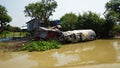 tonle sap fishervillage Royalty Free Stock Photo