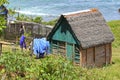 Poor house in Madagascar, Africa