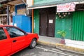 Poor houses at Baclaran district in Manila, Philippines Royalty Free Stock Photo