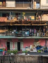 Poor housing in Bangkok