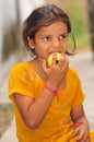 poor hungry girl Royalty Free Stock Photo