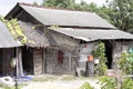 Poor hut seaweed gatherers, Nusa Penida, Indonesia