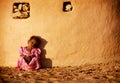 Young Indian Girl Sleeping In Rajasthan, India