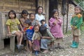 Poor laotian hmong children