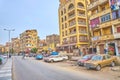 The poor neighborhood of Cairo, Egypt Royalty Free Stock Photo