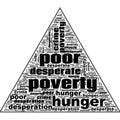 Poor Poverty Hunger Text Abstract Illustration Header Background