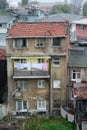 Poor rural settlements in istanbul, turkey. Royalty Free Stock Photo