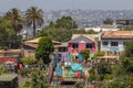 Poor Slum Houses Valparaiso