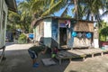 Poor wooden house at Mabul Island, Sabah, Malayia