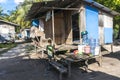 Poor wooden house at Mabul Island, Sabah, Malayia