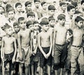 Bangladeshi group of children standing in a place unique photo