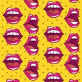 Pop art background cartoons