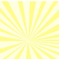 Pop art background, yellow sun rays on an orange background, raster points Royalty Free Stock Photo