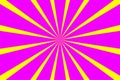 Pop art banner with rays. Explosion poster. Comic pattern with sunburst