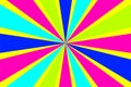 Pop art banner with rays. Explosion poster. Comic pattern with sunburst