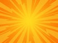 Orange comic background Royalty Free Stock Photo