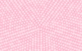 Pop Art Creative Concept Colorful Comics Book Magazine Cover. Polka Dots Pink Background. Cartoon Halftone Retro Pattern