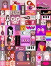 Pop Art Design vector illustration Royalty Free Stock Photo