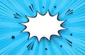 Pop art pattern. Comic starburst background. Vector illustration Royalty Free Stock Photo