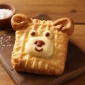Pop Art-inspired Teddy Bear Toast Pastry In The Shape Of A Cow