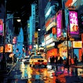 Pop Art Metropolis: Neon City Buzz