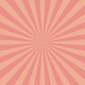 Pop art pink and yellow colors sunbeams background comics book cartoon magazine cover. Cartoon funny retro pattern strip mock up Royalty Free Stock Photo