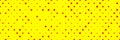 Pop art, red yellow comic effect background. Random dots, dotted, circles pattern, texture element. 1960s, 1970s Andy Warhole, Roy Royalty Free Stock Photo