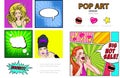 Pop Art Sale Infographic Concept Royalty Free Stock Photo