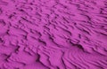 Pop art style magenta colored desert sand ripple patterns for background