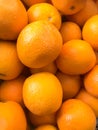 Fresh orange fruits with bright pop color, healthy for eat or diet or juice or template background