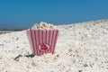 Pop Corn bowl in Pop Corn Beach in Fuerteventura