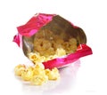 Pop corn in gag isolate