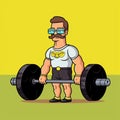 Pop Culture Mashup: The Powerpuff Girls Ned Flanders Deadlift