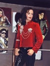 Michael Jackson Wax Figure at Madame Tussauds New York Royalty Free Stock Photo