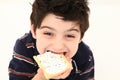 Pop Tart Boy Laughing and Eating