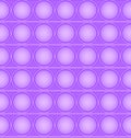 Pop-it viral fidget toy violet seamless pattern, vector