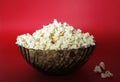 Popcorn bowl Royalty Free Stock Photo
