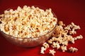 Popcorn in bowl