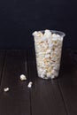 Popcorn in box Royalty Free Stock Photo