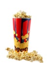 Popcorn Bucket Royalty Free Stock Photo