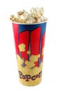 Popcorn Bucket Royalty Free Stock Photo