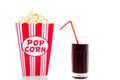 Popcorn and cola