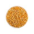 Popcorn corn. Raw grain in a bowl Royalty Free Stock Photo