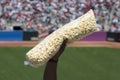 Popcorn at the Game Royalty Free Stock Photo