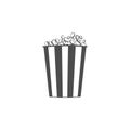 Popcorn icon. Cinema element icon. Premium quality graphic design. Signs, outline symbols collection icon for websites, web design Royalty Free Stock Photo